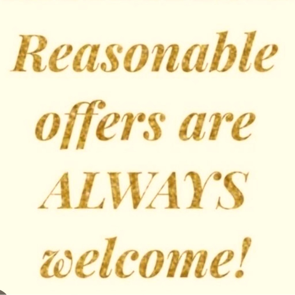 Offers welcome!